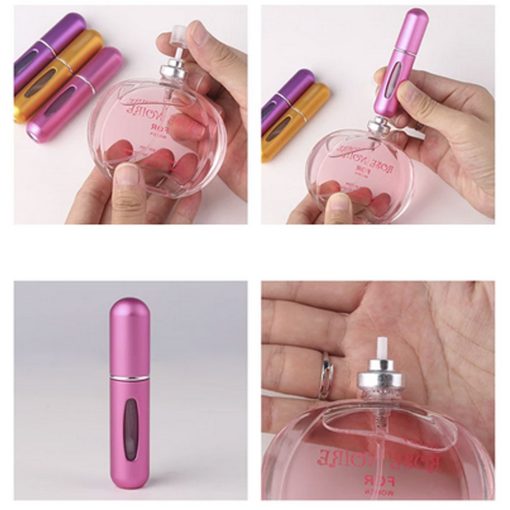 Botella dosificadora de perfume