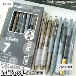 Set 7 Lápices gel y resaltador