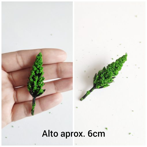 Árboles artificiales miniatura