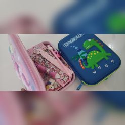 Estuche con útiles escolares Unicornio