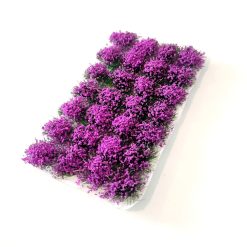 Flores lila para dioramas