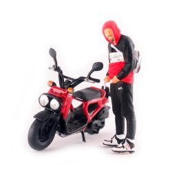 Motocilcista a escala 1:64