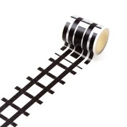 Cinta adhesiva pista de ferrocarril