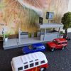 Estación de metro a escala 1:64