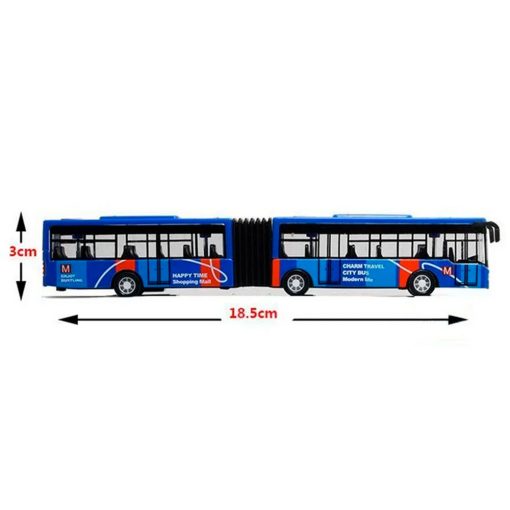Bus doble para maquetas a escala