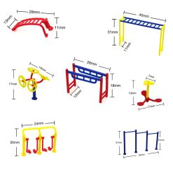Gimnasio al aire libre miniatura