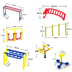 Gimnasio para dioramas