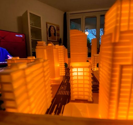 Edificio para maquetas