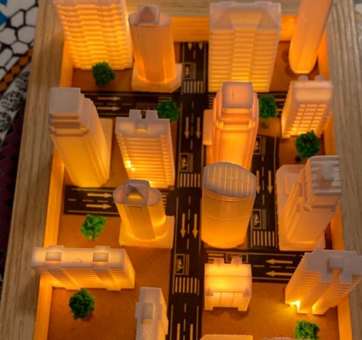 Edificio para maquetas