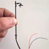 Lámpara farol de piso tipo esfera a escala 1:87 6,5cm