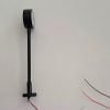 Reloj de piso con luz led a escala para trenes