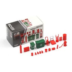Accesorios para bodega en miniatura