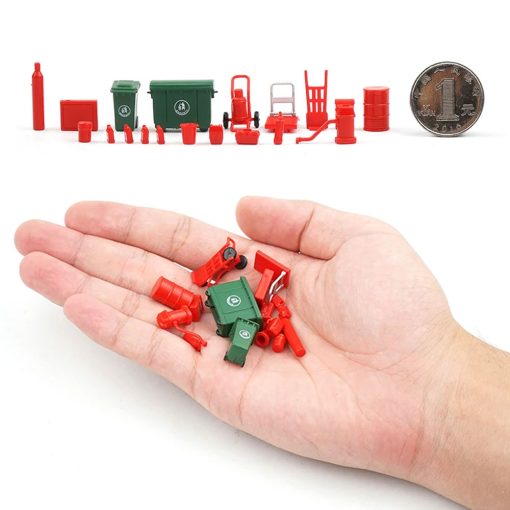 Accesorios para bodega en miniatura