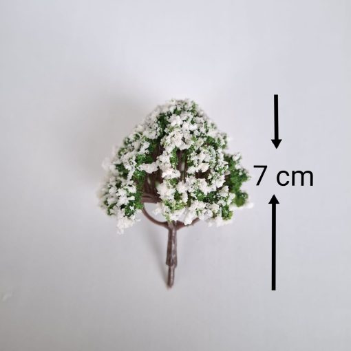 Árbol blanco para maquetas