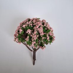 Árbol rosa para maquetas