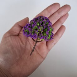 Árbol lila para maquetas