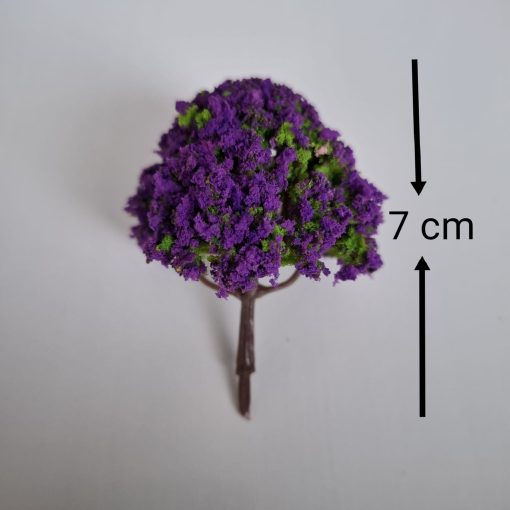 Árbol lila para maquetas