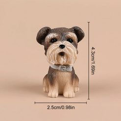 Perro schnauzer en miniatura