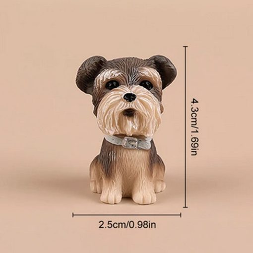 Perro schnauzer en miniatura