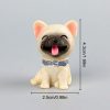 Perro bulldog francés en miniatura