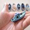 Barco de pesca en para dioramas