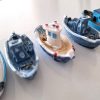 Barco de pesca en miniatura