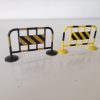Valla de cercado de plástico en miniatura