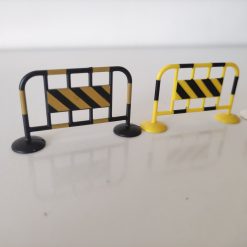 Valla de cercado de plástico en miniatura