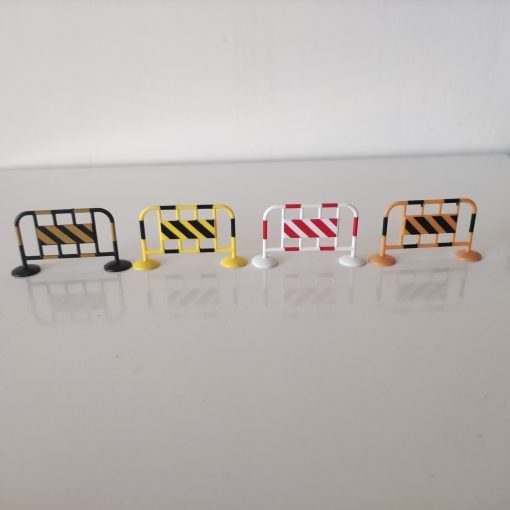 Valla de cercado de plástico en miniatura
