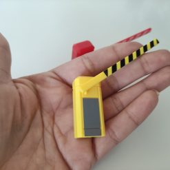 Barrera vehicular para peajes en miniatura