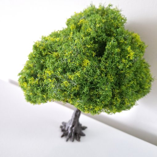 Árbol verde para maquetas 15cm - Imagen 4