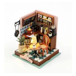 Cafetería en miniatura para armar