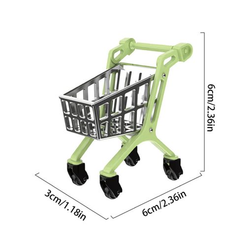 Carrito de supermercado miniatura