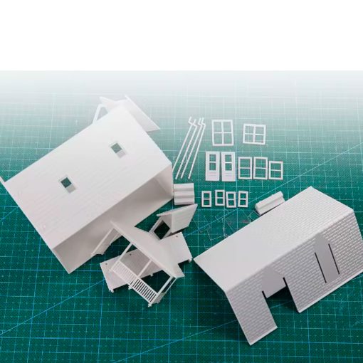 Casa blanca para maquetas