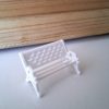 Silla blanca para maquetas