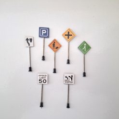 Señales de tráfico para maquetas