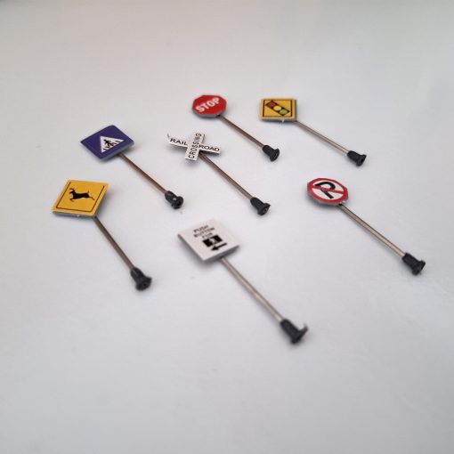 Señales de tráfico para maquetas