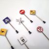 Señales de tráfico para maquetas