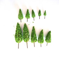 Pinos en miniatura para maquetas