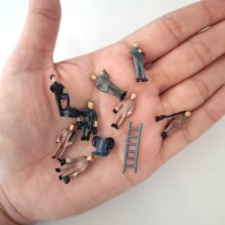 Trabajadores en miniatura