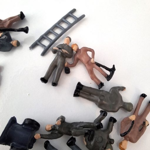 Trabajadores en miniatura