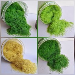 Césped sintético para maquetas y dioramas 5mm - 40gr