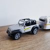 Jeep remolque y casa rodante en miniatura