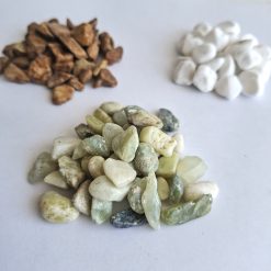 Piedras para decorar colores variados