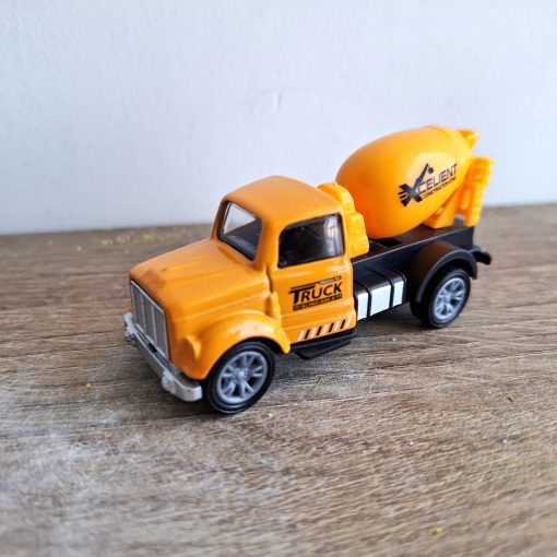 Camión mezclador miniatura