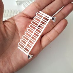 Barreras blancas de tráfico