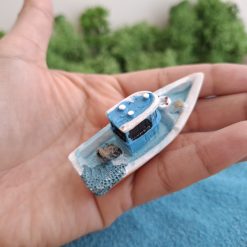 Barco en miniatura