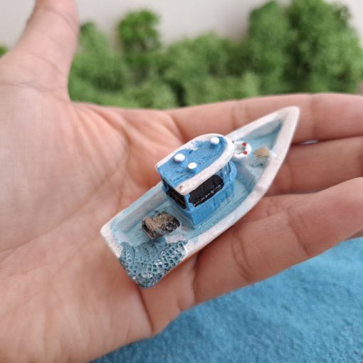 Barco en miniatura