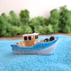 Barco en miniatura para maquetas