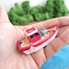 Barco en miniatura